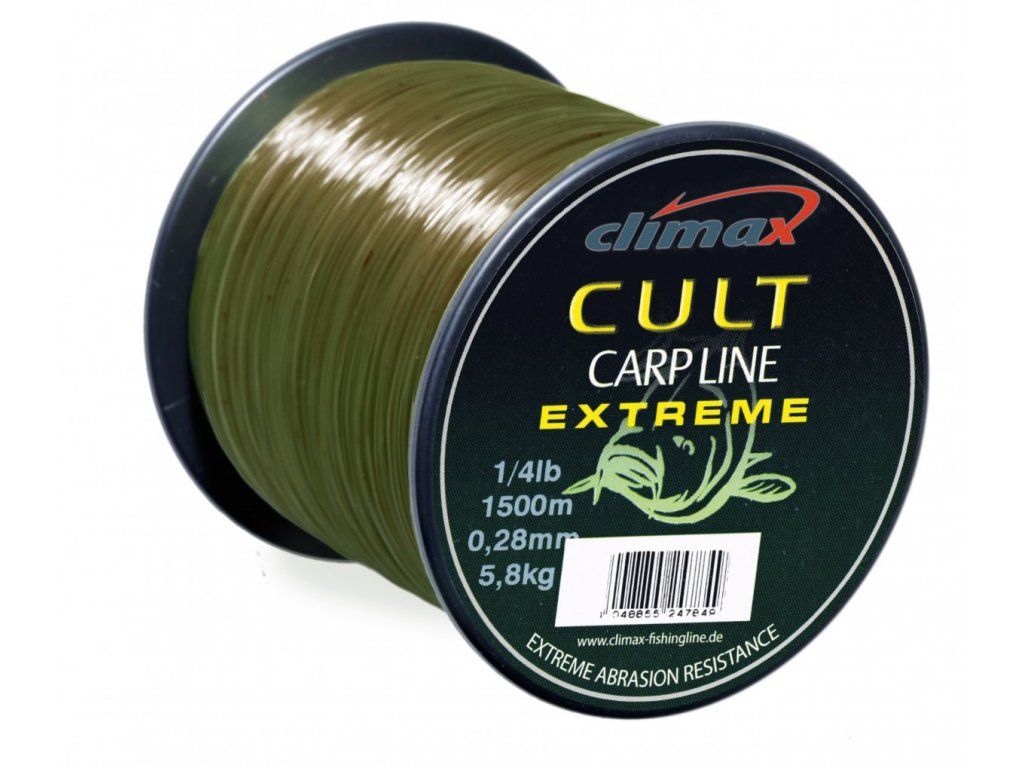 NJL5 Climax Cult Carp-Line Extreme 1500m, 0.28mm