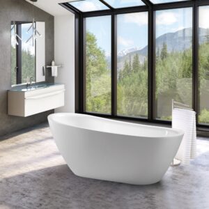 37-FS-1702 KIMIC SAMOSTOJEĆA KADA BIJELA 170x80x71cm