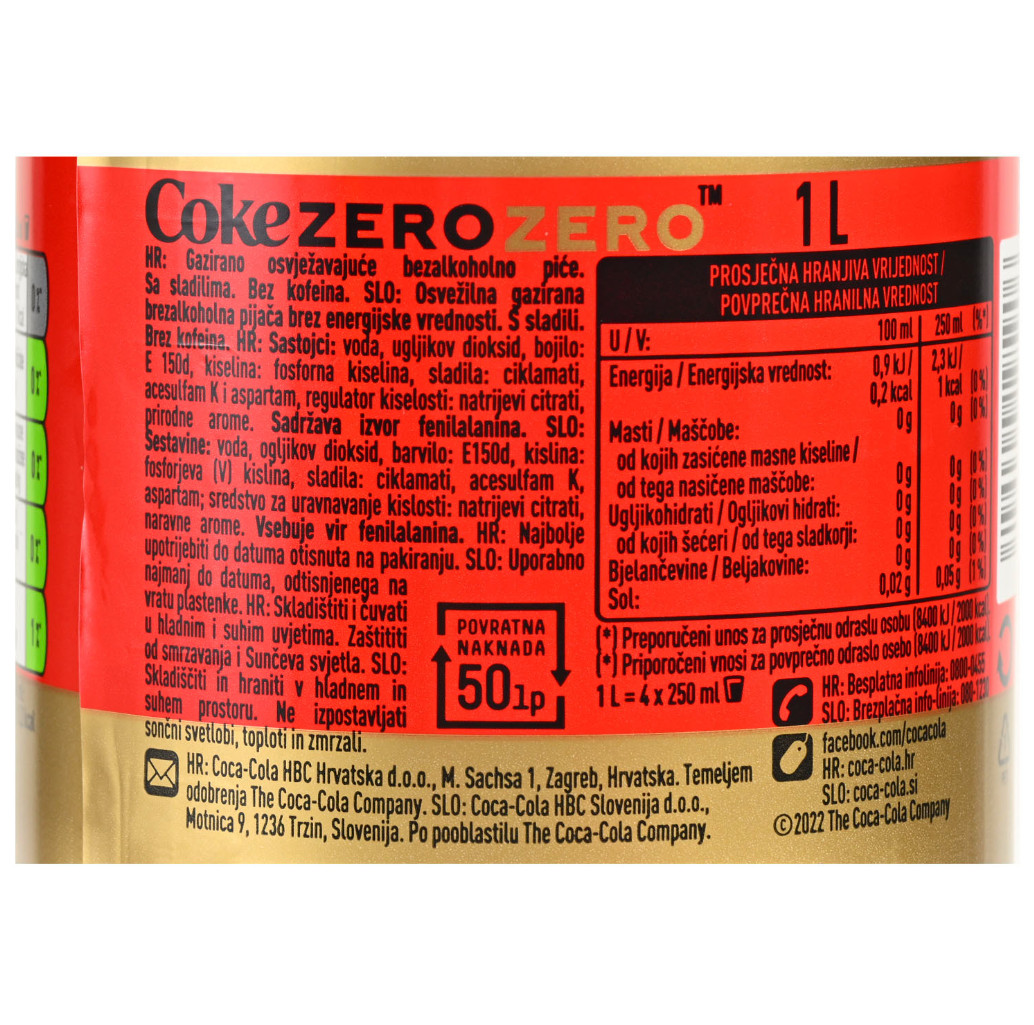 33356565 Coca Cola Zero 2l